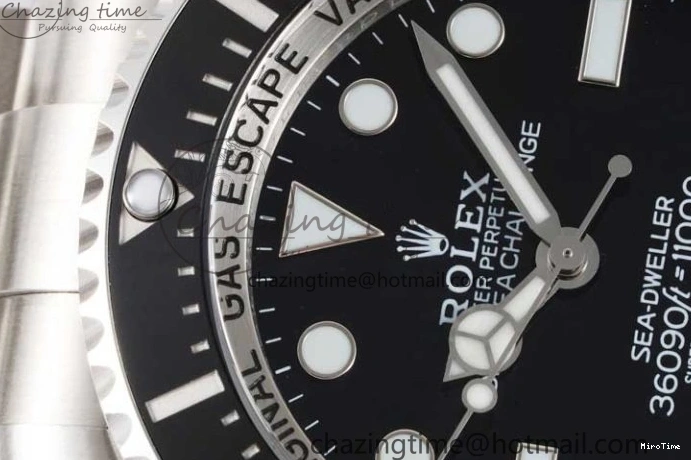 MiroTime 0306 ComfortFit Sea-Dweller 126660 No Date APF Best Edition Black Dial on SS Bracelet VR 2031